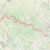 GR4 De Saintes (Charente-Maritime) à Mouthiers-sur-Boëme (Charente) GPS track, route, trail
