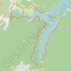 Petit tour du lac de Saint-Cassien GPS track, route, trail