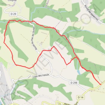 Les Filhols par la Pissolle - Villemur-sur-Tarn GPS track, route, trail