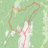 CHARTREUSE - Grand Som (au départ de la Ruchère) GPS track, route, trail