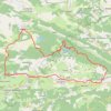 Le Mas d'Azil - Cadarcet - Voie verte - Le Mas d'Azil GPS track, route, trail