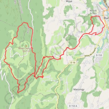 La grande Cuve par le col du Sapenay GPS track, route, trail