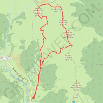 Antenac - Saint-Paul-d'Oueil GPS track, route, trail