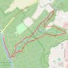 Rocky Run Loop via Creekside Trail in Brandywine Creek State Park GPS track, route, trail