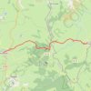 De Laguiole à Saint-Urcize GPS track, route, trail