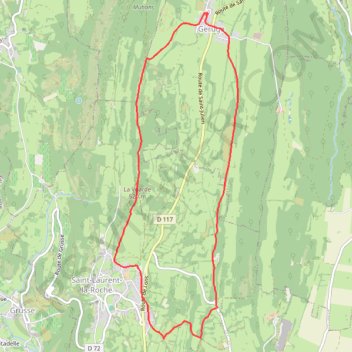 RANDONNEE GERUGE GPS track, route, trail