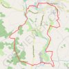 Monflanquin, la boucle de Corconat - Pays de la vallée du Lot GPS track, route, trail