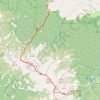 Banderitsa hut - Kutelo - Banski Suhodol peak - Dom Javorov ... GPS track, route, trail