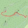 Montée aux Rochers de Pène Blanque (31) GPS track, route, trail