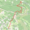 Chemin de la Sainte Baume, 6ème tronçon GPS track, route, trail