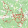 St Preuil 48.8 kms GPS track, route, trail