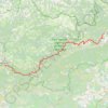 GR7 De Boussagues (Hérault) à Mazamet (Tarn) GPS track, route, trail