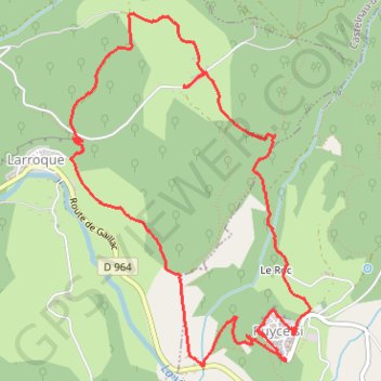 Puycelci GPS track, route, trail