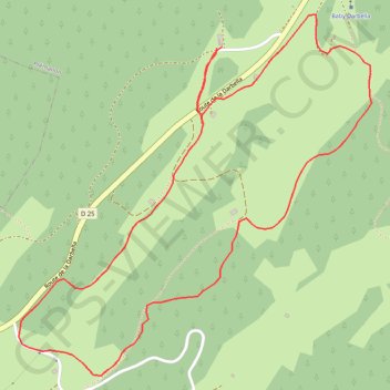 La Fruitière GPS track, route, trail