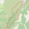 Boucle du Monte Ignascu, Cuttoli, Corse GPS track, route, trail