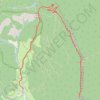 Les arêtes Aubeyron - Goutaroux GPS track, route, trail