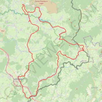 Tdch-butg-j1-105kms GPS track, route, trail