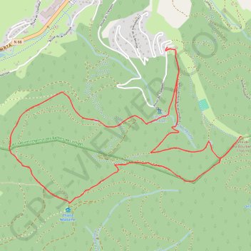 La Tête de la Bouloie - Bussang GPS track, route, trail