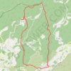 Combes de Vaumales et de Lioux GPS track, route, trail