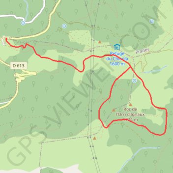 Roc Redoun GPS track, route, trail