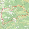 Tour de la Vallée de Masméjean (Ardèche) GPS track, route, trail