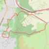 Desertines 7km GPS track, route, trail