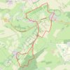 Sentier Victor Hugo - Domvallier GPS track, route, trail