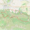 Tour de la crete des alpilles GPS track, route, trail