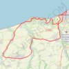 Dieppe boucle du lin GPS track, route, trail