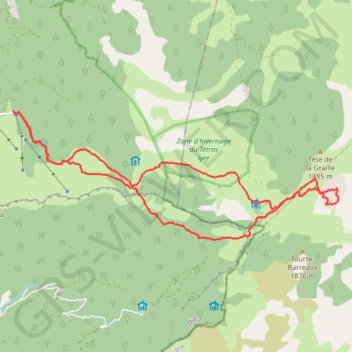 Montagne de Beure GPS track, route, trail