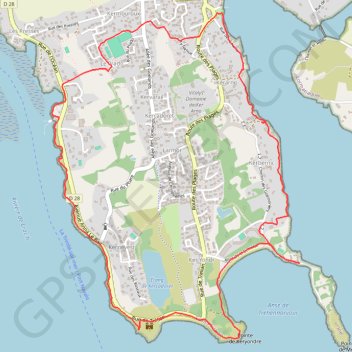 Saint-Philibert GPS track, route, trail