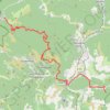 Grande Traversée de l'Hérault - itinéraire Nord - de Montbarri à Servies GPS track, route, trail