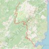 Corse J3 (Bavella) Barbières GPS track, route, trail