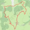 Traversée de la Montagne de Sulens GPS track, route, trail