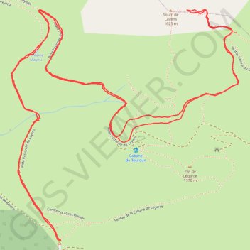 Soum de Layens GPS track, route, trail