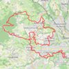 Francheville-Col de Fontrijole GPS track, route, trail