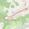 Chablais - Mont Chauffé - Traversée des arêtes GPS track, route, trail