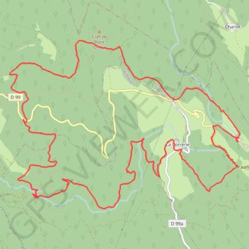 Suuntoapp-Hiking-2022-08-10T04-29-17Z GPS track, route, trail