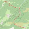 Sentier Cathare - De Montségur à Comus GPS track, route, trail