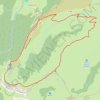 La crête du Peyre Arse - Le Claux GPS track, route, trail