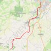 De Mayenne à Montgiroux GPS track, route, trail