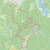 JC - Chalet - lac de la Tenine - lac de Lispach - 14.9 km GPS track, route, trail