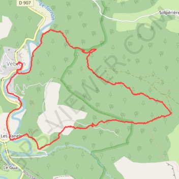 Sentier de découverte de Broussous GPS track, route, trail