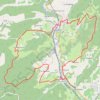 Pays Beaujolais - Pierres Dorées - Chamelet GPS track, route, trail