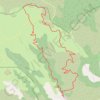 Eus - sentier des sources - jalère (950m - 17km) GPS track, route, trail