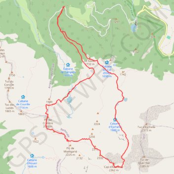 Rando auternac GPS track, route, trail