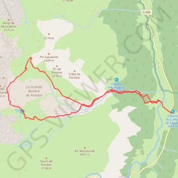 Col de Suzon GPS track, route, trail