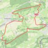 Mont - Anthisnes - Comblain-au-Pont - Mont GPS track, route, trail