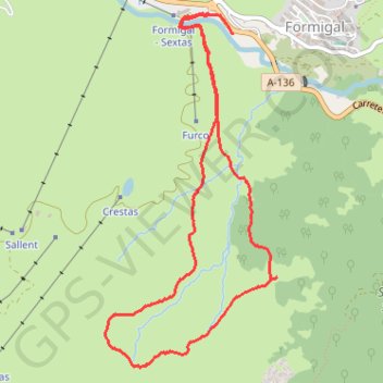 Formigal GPS track, route, trail