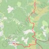 Saint laurent de cerdans - Pilon du Belmatx GPS track, route, trail